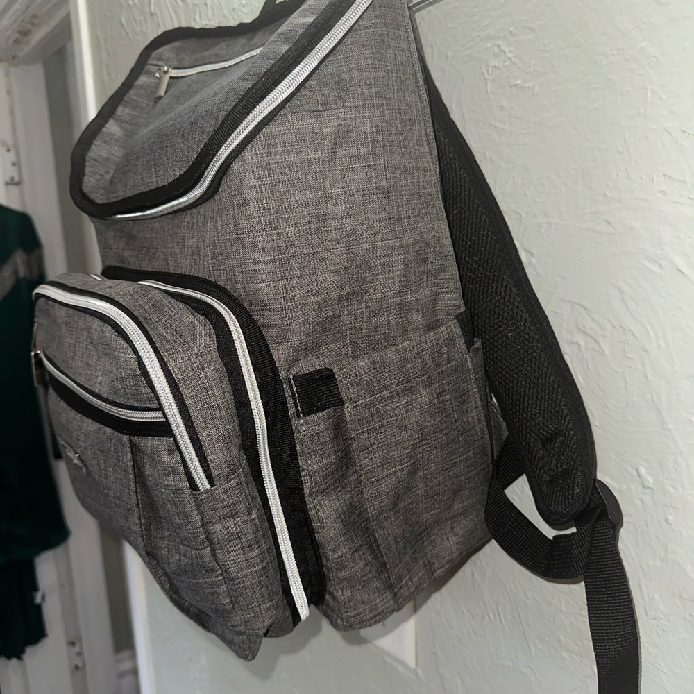 EUC! Two-in-One Dog Travel Backpack - Gray - Picture 10 of 12